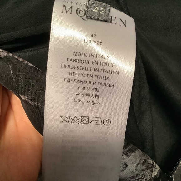 Alexander McQueen floral Ophelia dress 42 - Picture 4 of 5